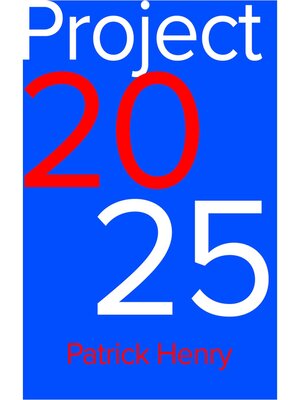 cover image of Project 2025